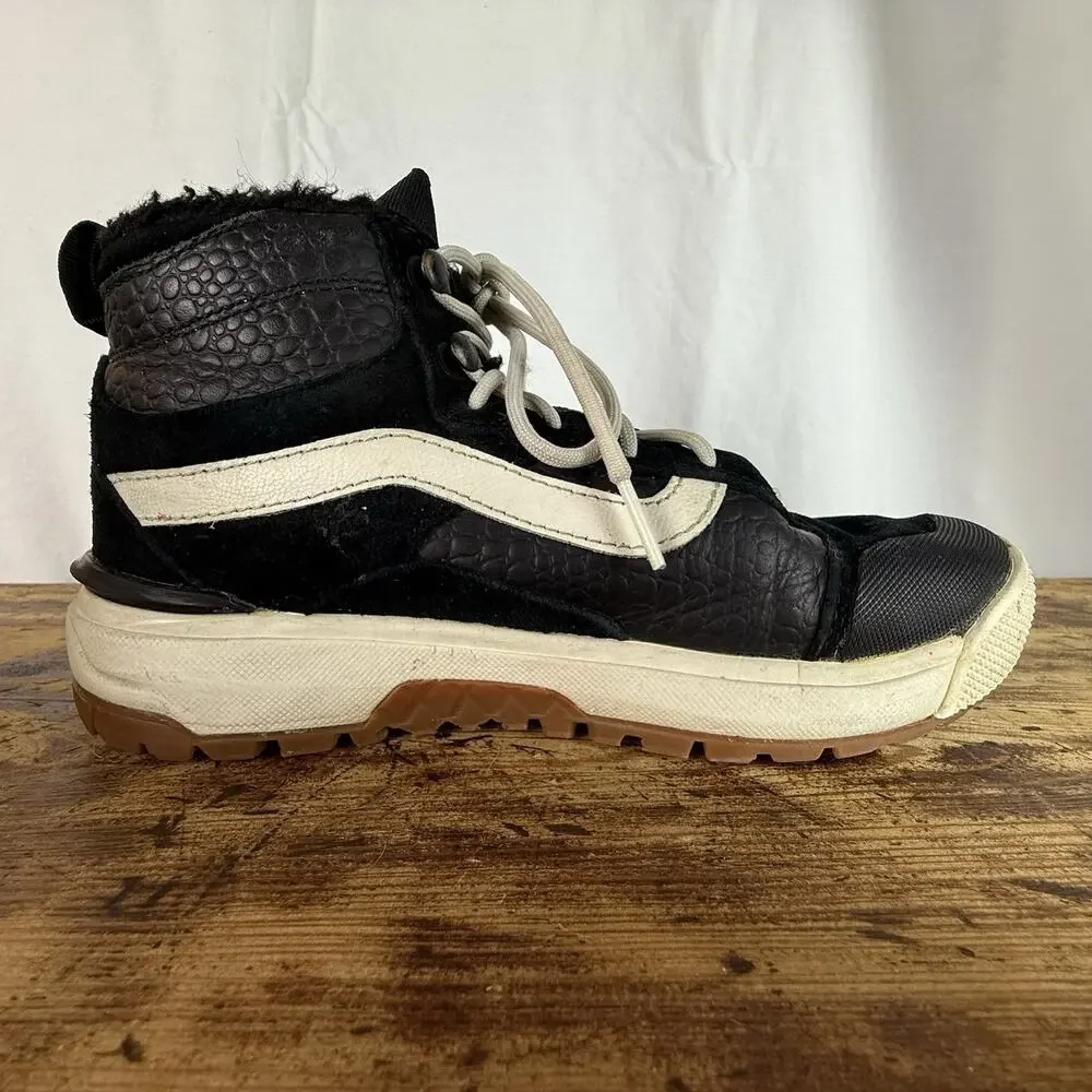 VANS UltraRange Exo Hi MTE,‎ Crocodile Skin-Black, style# VN0A4UWJ2WH, M 5.5 W 7